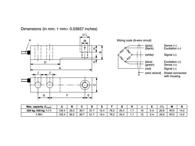 Loadcell HBM ELC-02
