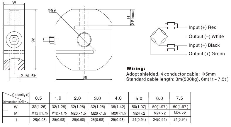 Loadcell Zemic BM3-02
