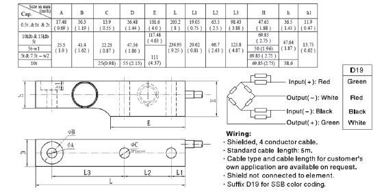 Loadcell Zemic BM8G-02