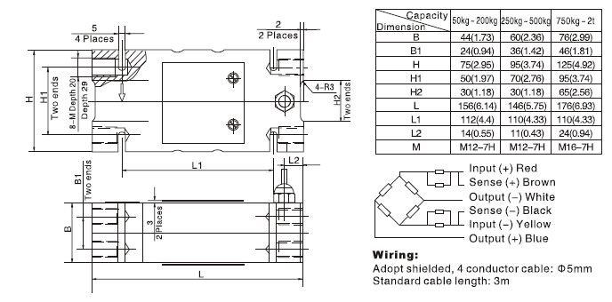 Loadcell Zemic H6F-02