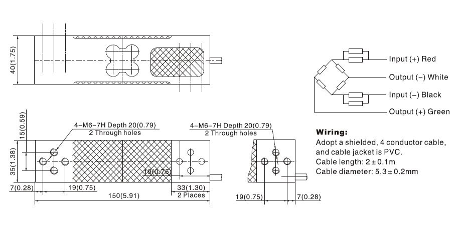 Loadcell Zemic L6E-02