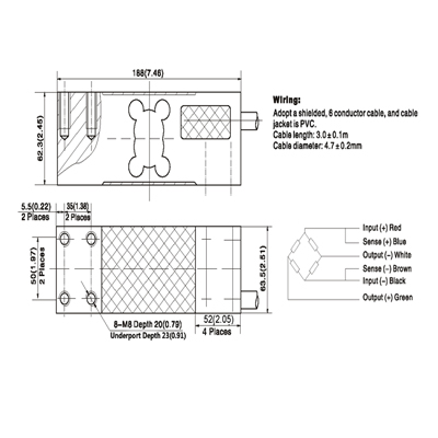 Loadcell Zemic L6W-02