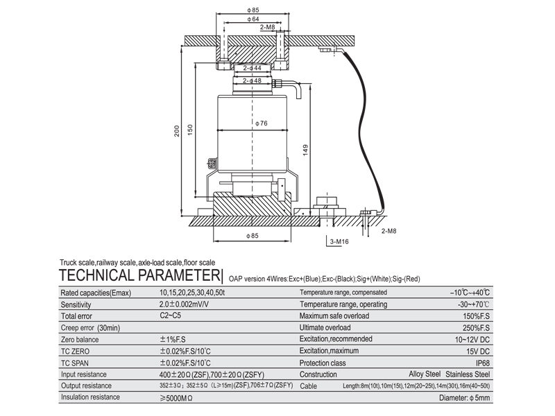 Loadcell ZSFY Keli-02