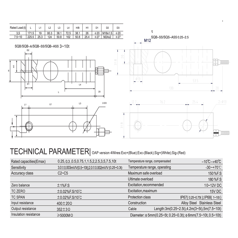 Loadcell SQB Keli-02