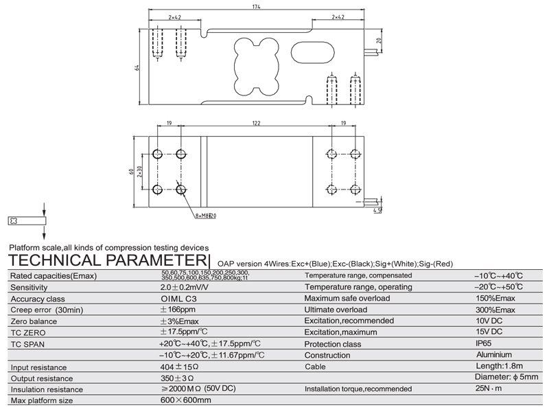 Loadcell UDA Keli-02